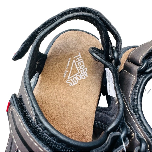 NWOT! Thereabouts Brown Marsh Adjustable Strap Flat Sandals size 5✨ - Picture 5 of 12